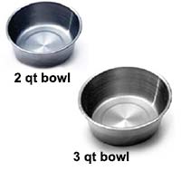 stainless steel bowls