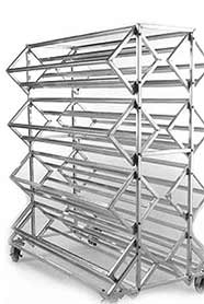 Plastic Cage Wash Rack